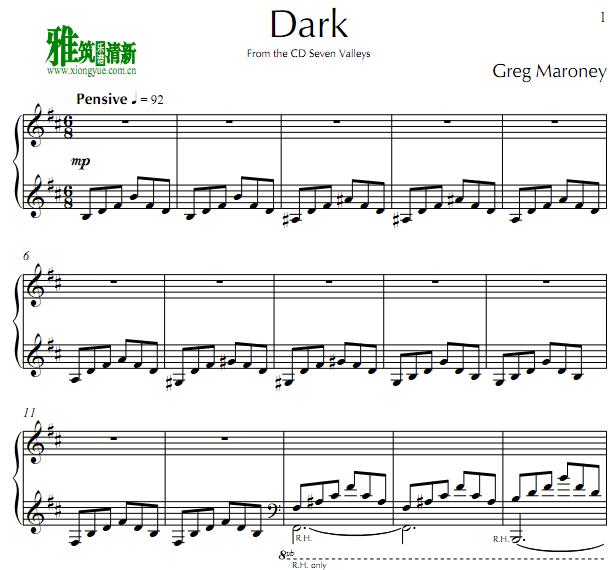 greg Maroney - Dark