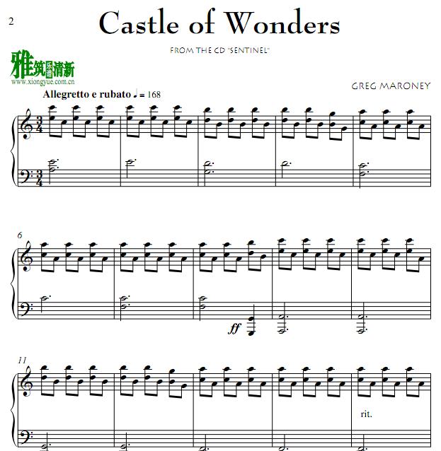 Castle of Wonders - Greg Maroney