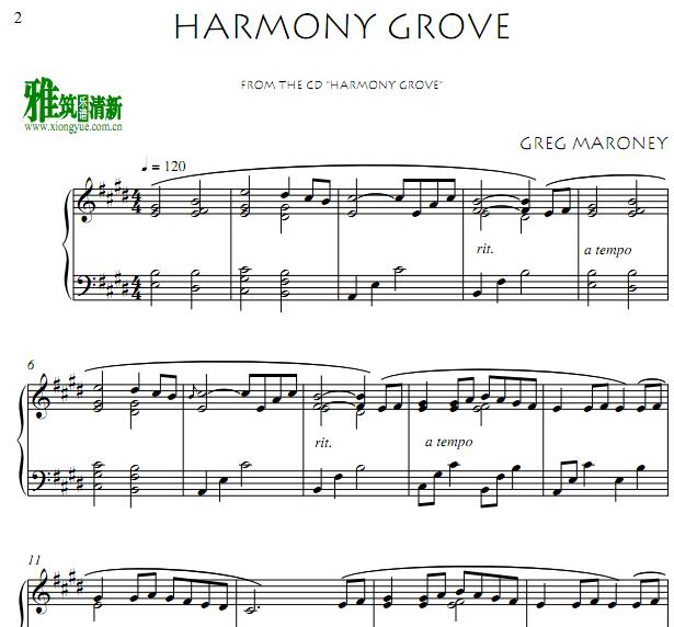 Greg Maroney - Harmony Grove