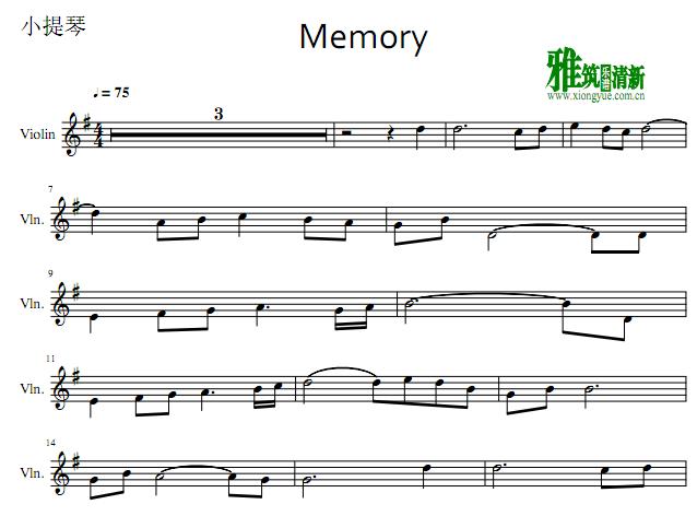 Joe Hisaishi入殓师 - Memory小提琴谱