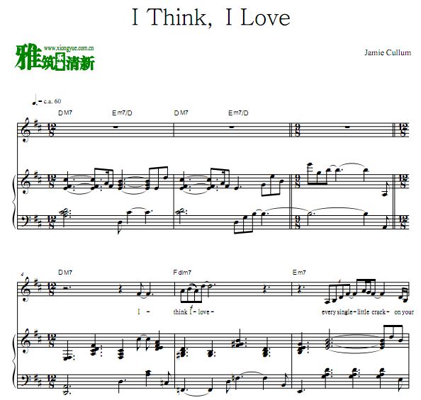 Jamie Cullum - I Think, I Love ٰ׸