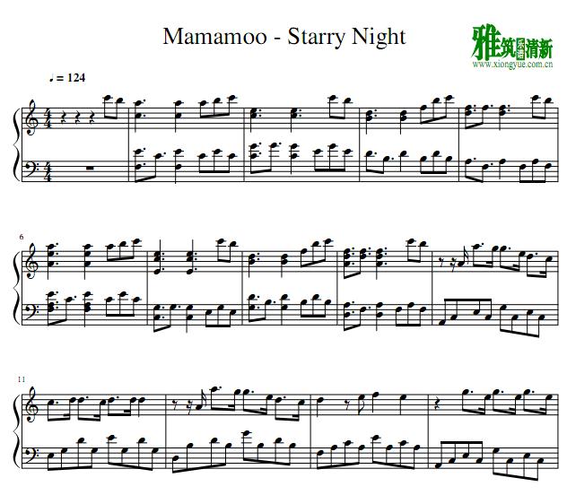 Mamamoo - Starry Night