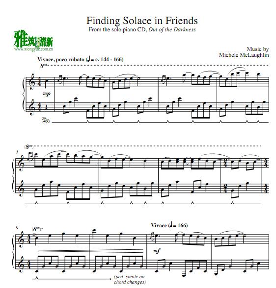 Michele McLaughlin - Finding Solace in Friends