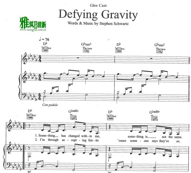 Glee Cast – Defying Gravity