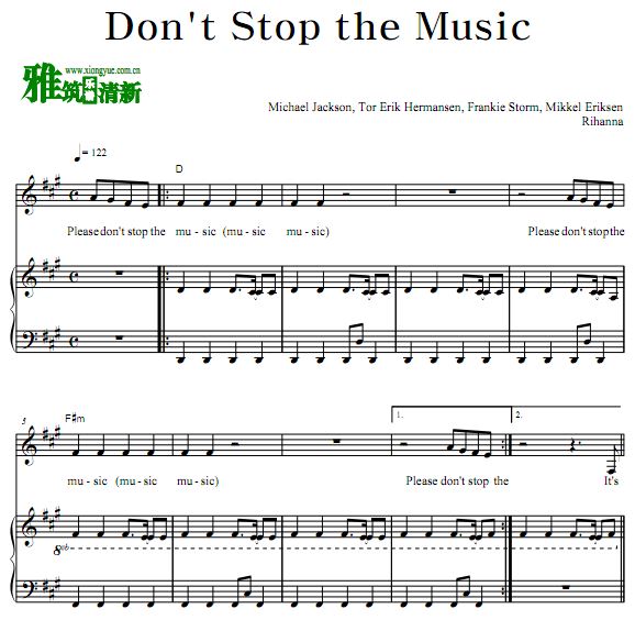 ٹ Rihanna - Don't Stop the Music 