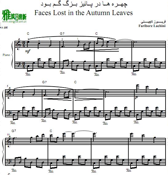 Fariborz Lachini - Faces Lost in the Autumn Leaves