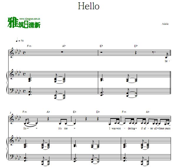 Adele - Hello  