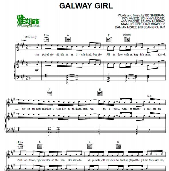 galwaygirl曲谱钢琴数字_简单钢琴曲谱数字