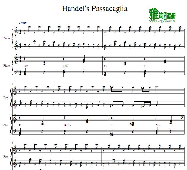 ¶ Passacaglia