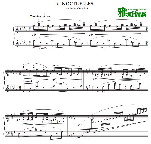 Ravel  Maurice - Miroirs钢琴谱 全5乐章