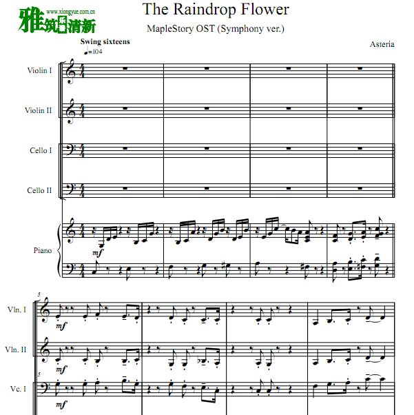 The Raindrop Flower˫С˫ٸ 