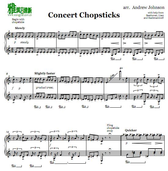 Andrew Johnson - Concert Chopsticks