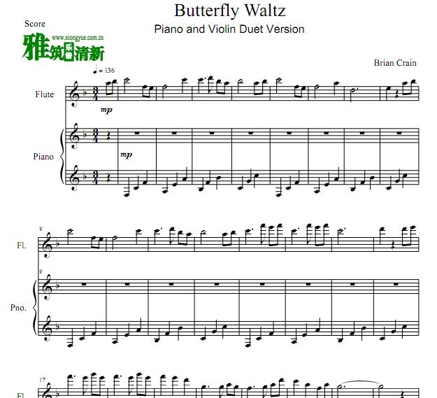 Brian Crain -  Butterfly WaltzѸٶ