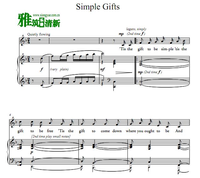 Simple Gifts 򵥵 