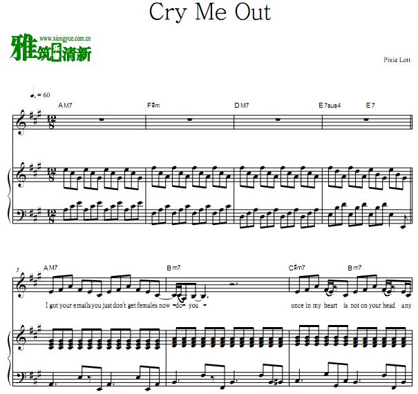 Pixie Lott - Cry Me Outٰ൯ 