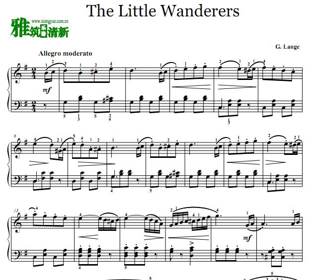 G.Lange  The Little Wanderers