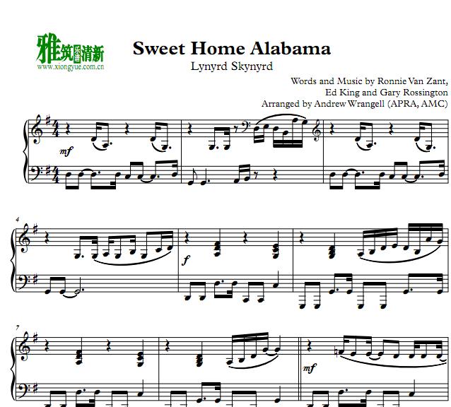 Andrew Wrangell - Sweet Home Alabama