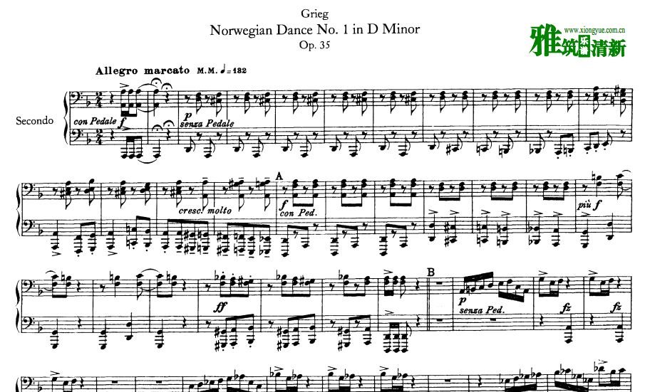 Grieg Ų Norwegian Dances, Op.35 