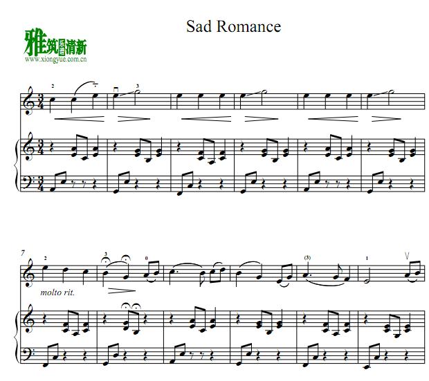 ջSad RomanceСٸٰ