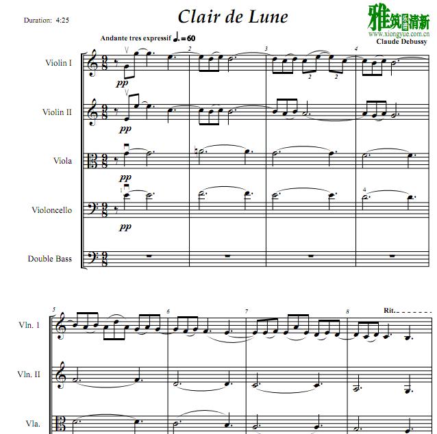 ±¹Clair de Lune