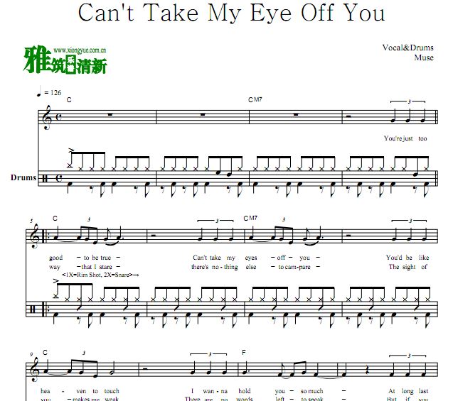 Muse ˹ֶ  Can't Take My Eyes Off Youӹ 