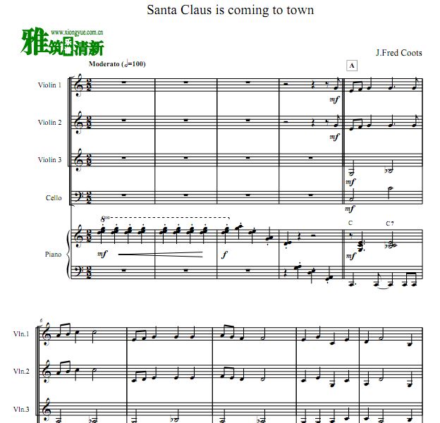 Santa Claus is Comming to TownСһٸٺ