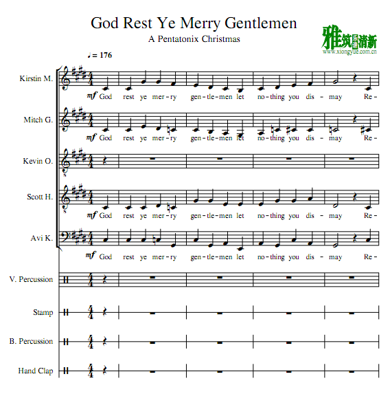 PTX God Rest Ye Merry Gentlemenϳ