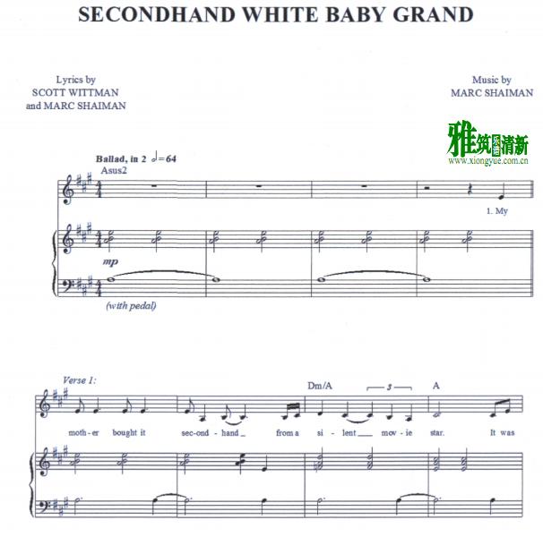 Smash - Secondhand White Baby Grandٰ