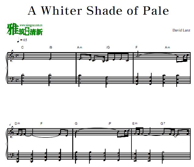 David Lanz - A Whiter Shade of Pale 
