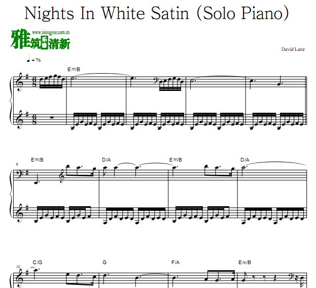 · Nights In White Satin
