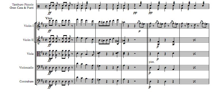 拉德斯基进行曲 Radetzky March 交响管弦乐合奏谱 高清晰版