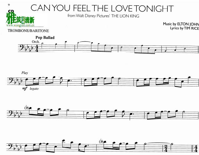 ʨCan you feel the love tonight