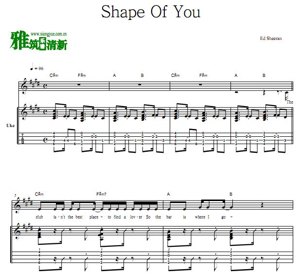 Ed Sheeran - Shape Of You(U)ȿ