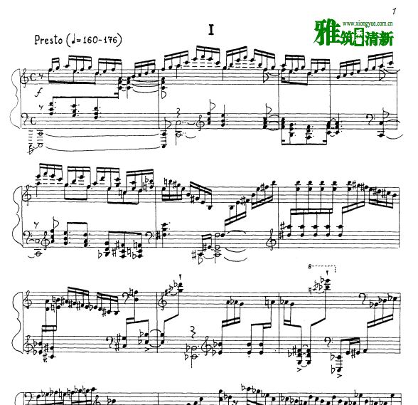 卡普斯汀 Kapustin Op53 24首爵士前奏曲钢琴谱