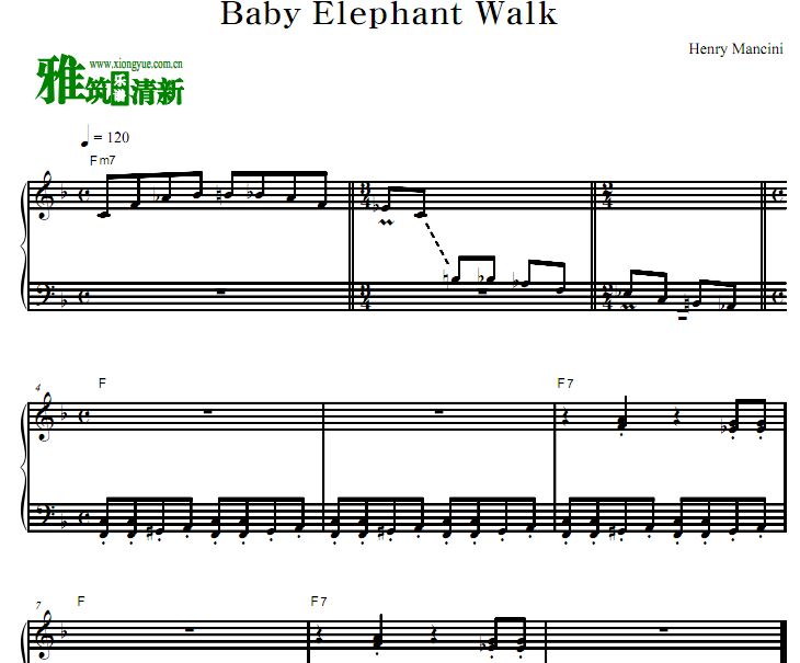 Henry Mancini СBaby Elephant Walk