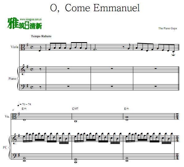 ϵͬ O,Come Emmanuelٸٶ