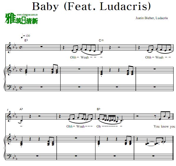 Justin Bieber - Babyٵ  (Feat. Ludacris)