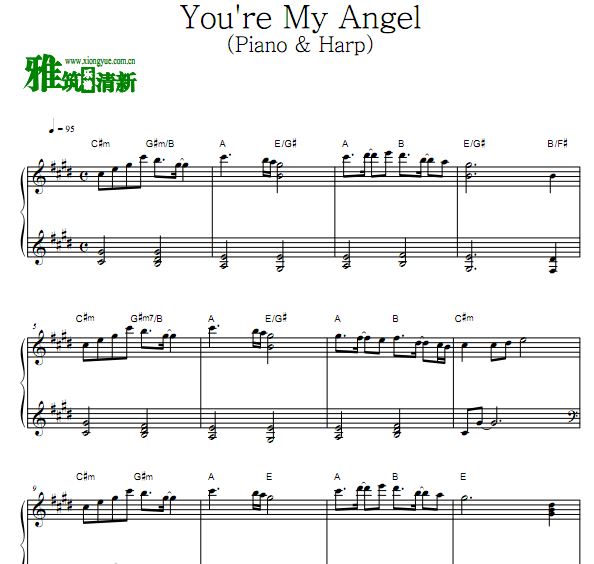 甘雨 You're My Angel钢琴谱