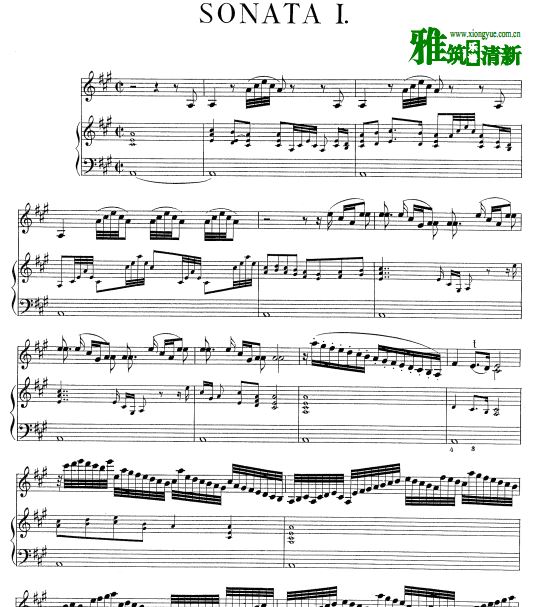 Heinrich Ignaz Franz von Biber -8 violin sonatas 冯比伯8支小提琴奏鸣曲小提琴钢琴伴奏谱
