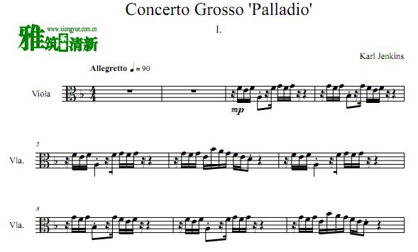 Concerto Grosso Palladio Mov.1 һ 