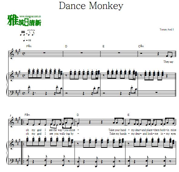 Tones And I - Dance Monkey 