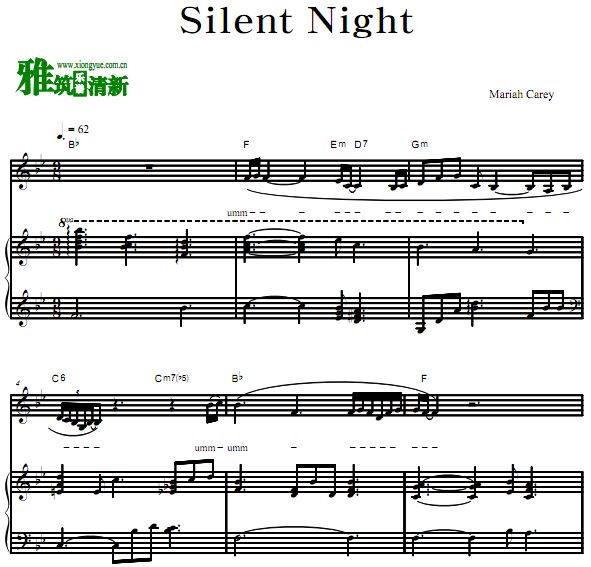 Mariah Carey - Silent Night 