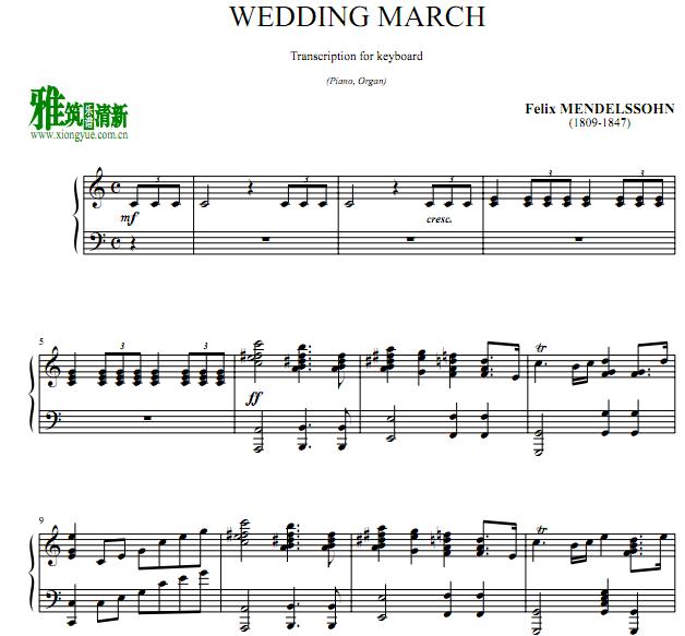 ŵ¶ɻWEDDING MARCH