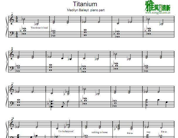 Madilyn Bailey - Titanium