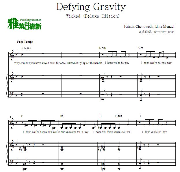 Defying Gravityٰ ָ  Wicked (Deluxe Edition)