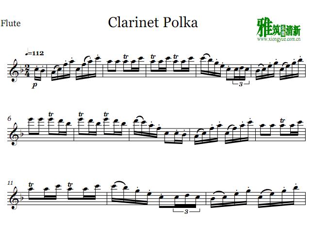 Clarinet Polkaɹܲ