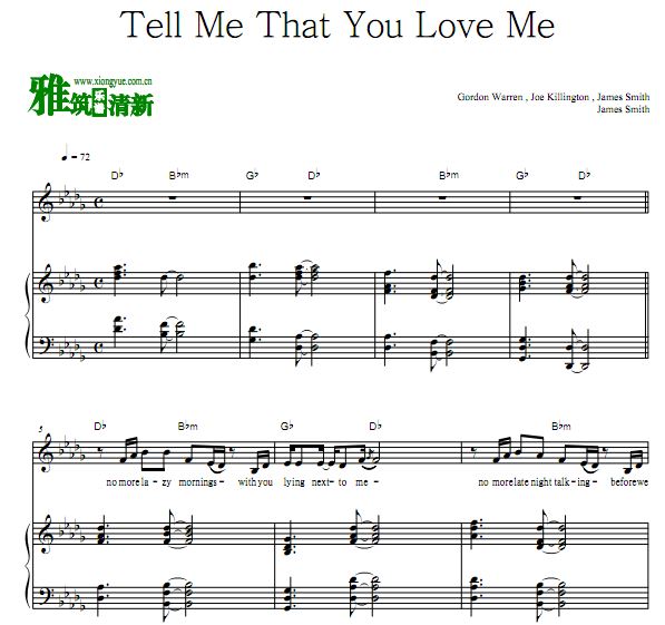 James Smith - Tell Me That You Love Meٵ 