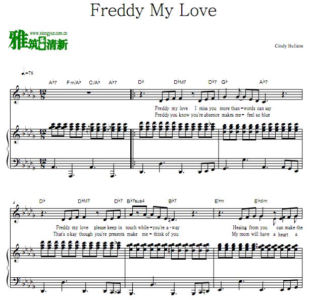 Cindy Bullens - Freddy My Loveٵ 