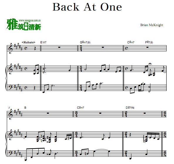 Brian Mcknight - Back At One ٵ 