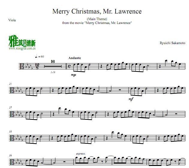 ʥ˹Merry Christmas Mr. Lawrence